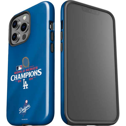 2024 World Series Champions Los Angeles Dodgers iPhone 14 Pro Impact Case